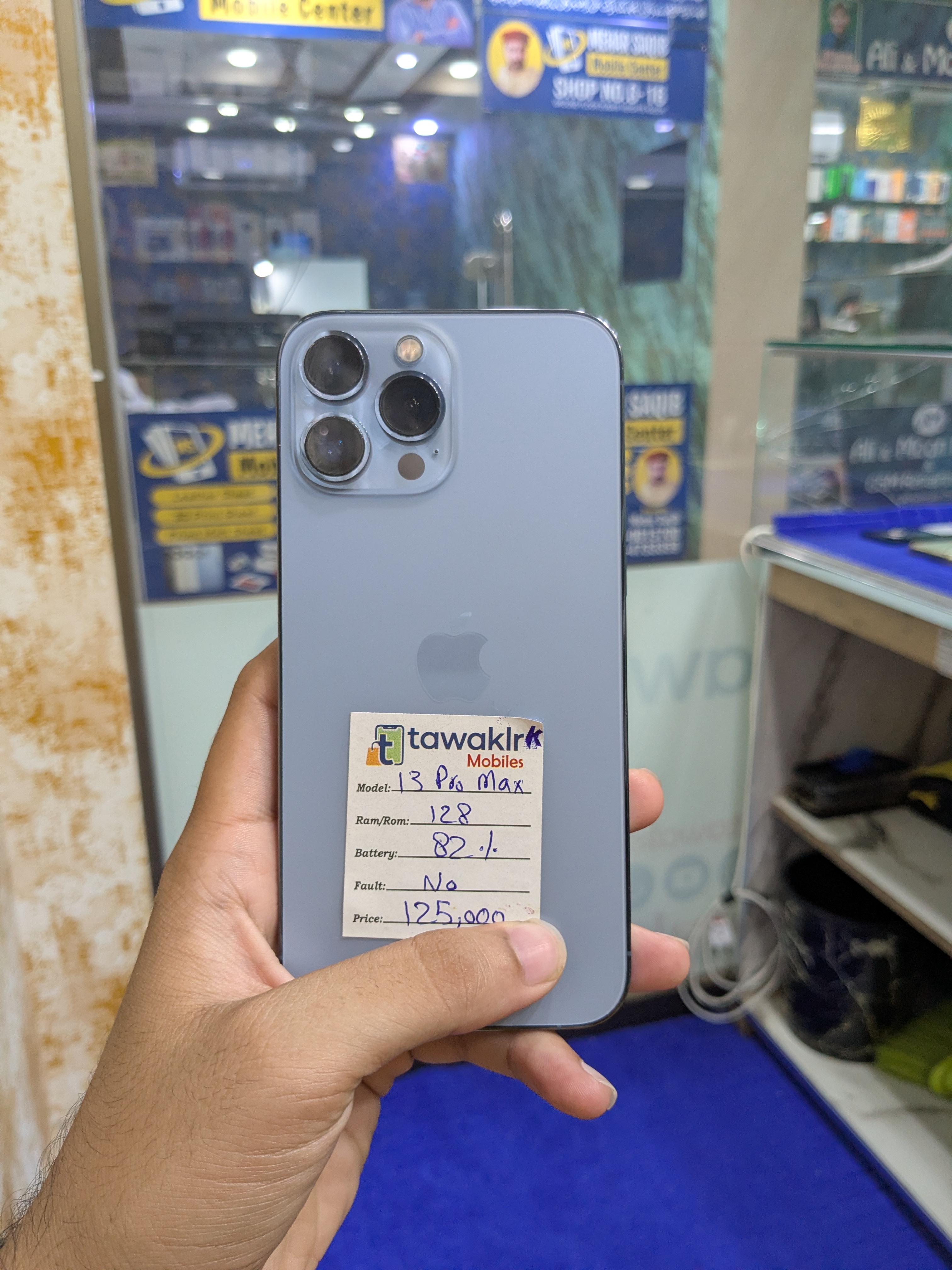 Apple iPhone 13 Pro Max · 128GB · Sierra Blue
